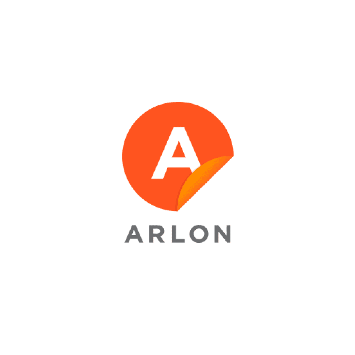 A logo of arlon